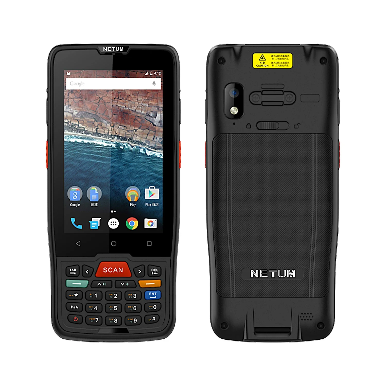 

NETUM M72 Industrial Handheld PDAS Phone Rugged PDAsAndroid 12.0 3+32G 4-inch Smartphone Datalogic Scanner E3350 IP67