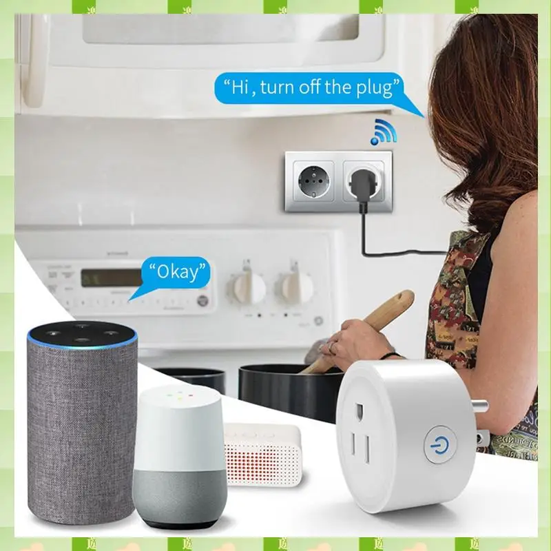 2025 Zigbee Smart Voice Control 16A met Power Monitoring en Timing Functie voor Alexa Google US Plug, Zigbee Smart Voice Contro