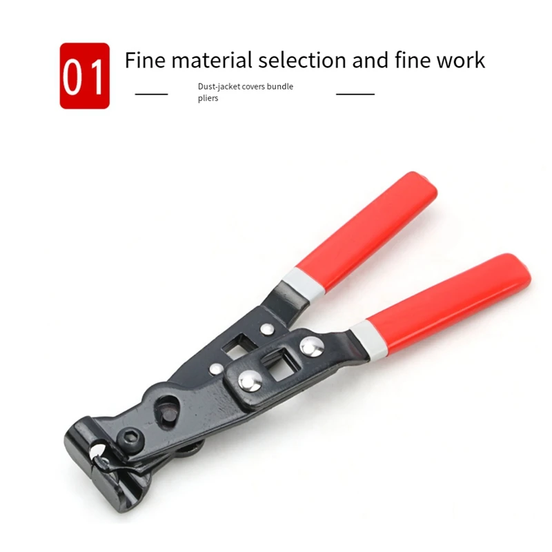 1 Piece CV Boot Clamp Pliers Heavy Duty Ear Clamp Pliers In-Line CV Axle Removal Tool