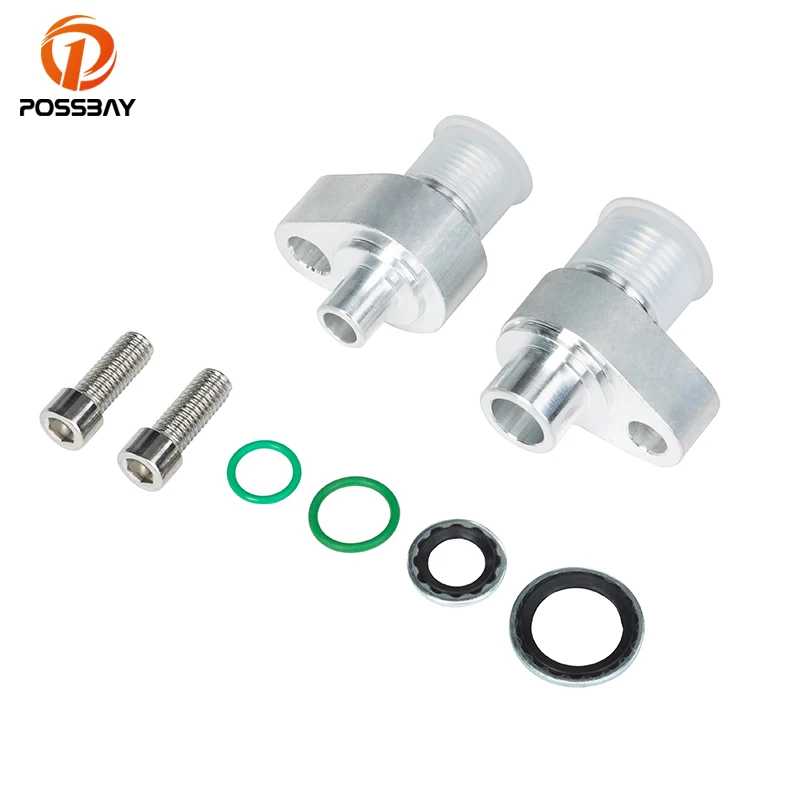 Car Aircondition Compressor Adapter Fittings Gasket Sealing Rings Screw Set Fit for Denso 10S17F 10S20F LS Auto Replacement Part