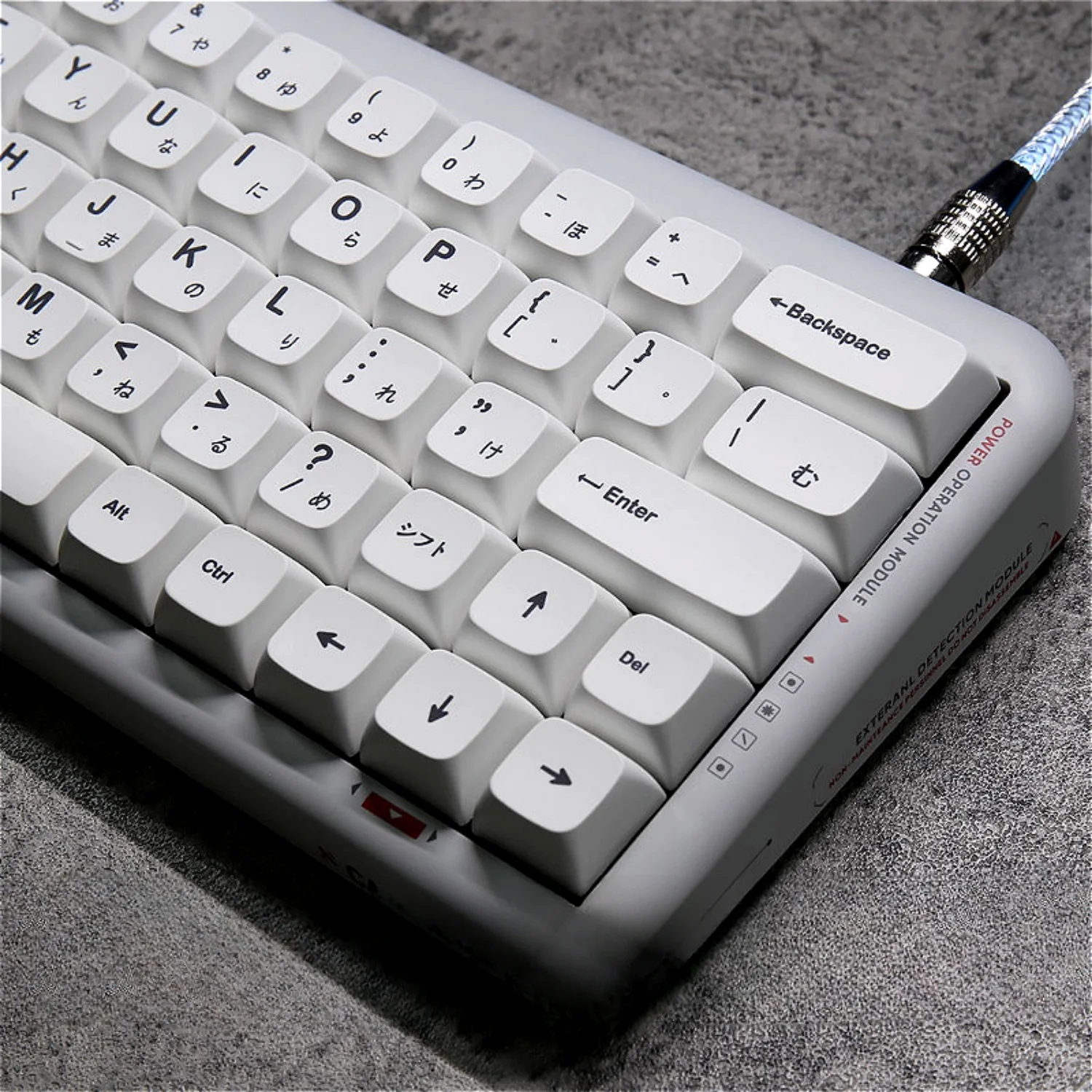 

Simple White XDA Keycap PBT Japanese 123 Keys Thermosublimation for 60/64/84/98/108 Gaming Mechanical Keyboard MX Switch