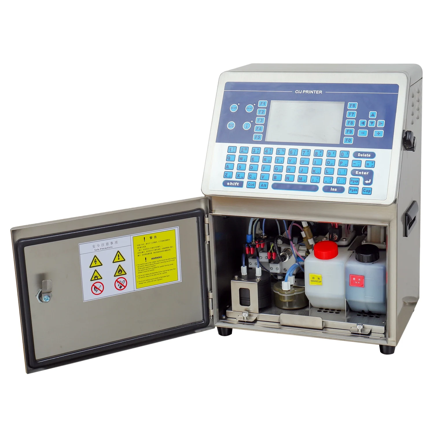 Color Printing Small Character Continuous Inkjet Printer PRIMA-B600 Plus W