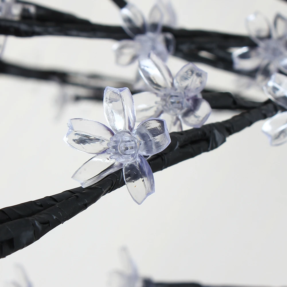 208L purplr cherry blossem tree light halloween decoration