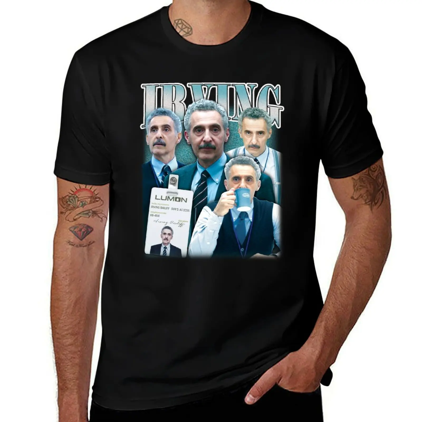 

Severance Irving Bailiff T-Shirt new gifts and t-shirts sweat graphic t shirt vintage compression shirt men