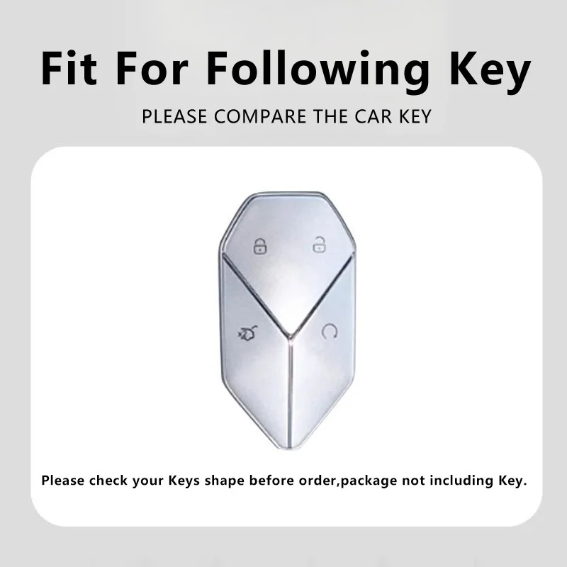 Car Key Case for BYD Leopard 5 Accessories Fang Cheng Bao Formula Titanium 3 8 7 Keychain Cover Shell Housing Holder Fob