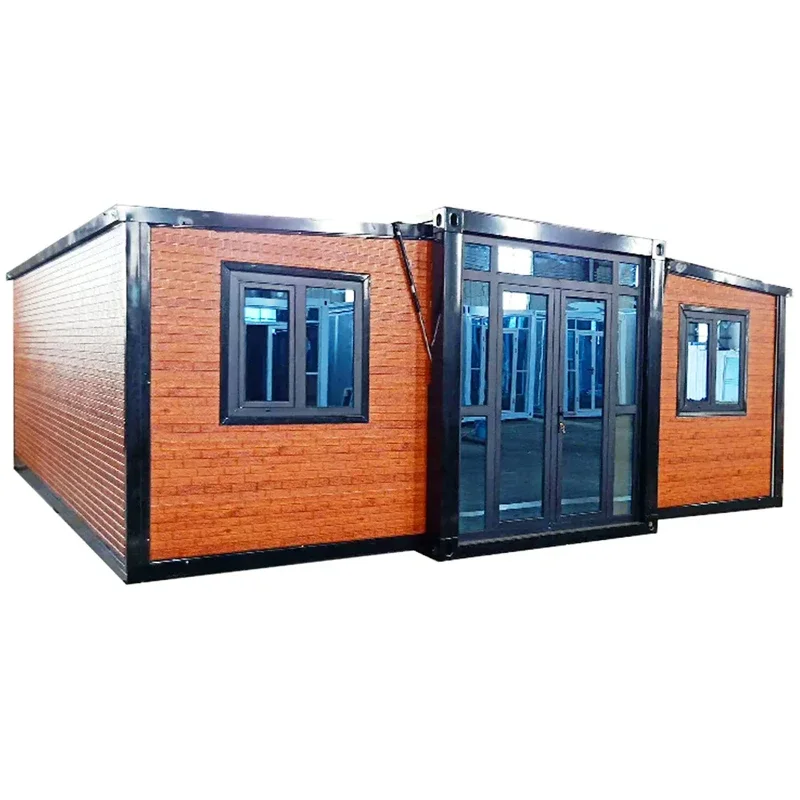 Casas de contenedores de alta calidad, habitaciones de jardín, casas de contenedores modulares, casa pequeña prefabricada, casa prefabricada expandible de 20 pies y 40 pies