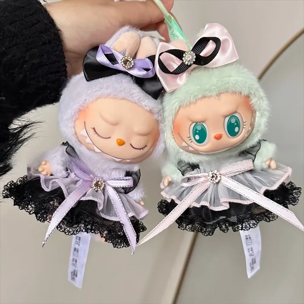 Labubu Clothes Dolls Clothes Outfit Accessories For 17CM Labubu V2 V1 Princess Style Skirt Dolls Clothing Accessories Kid Gift