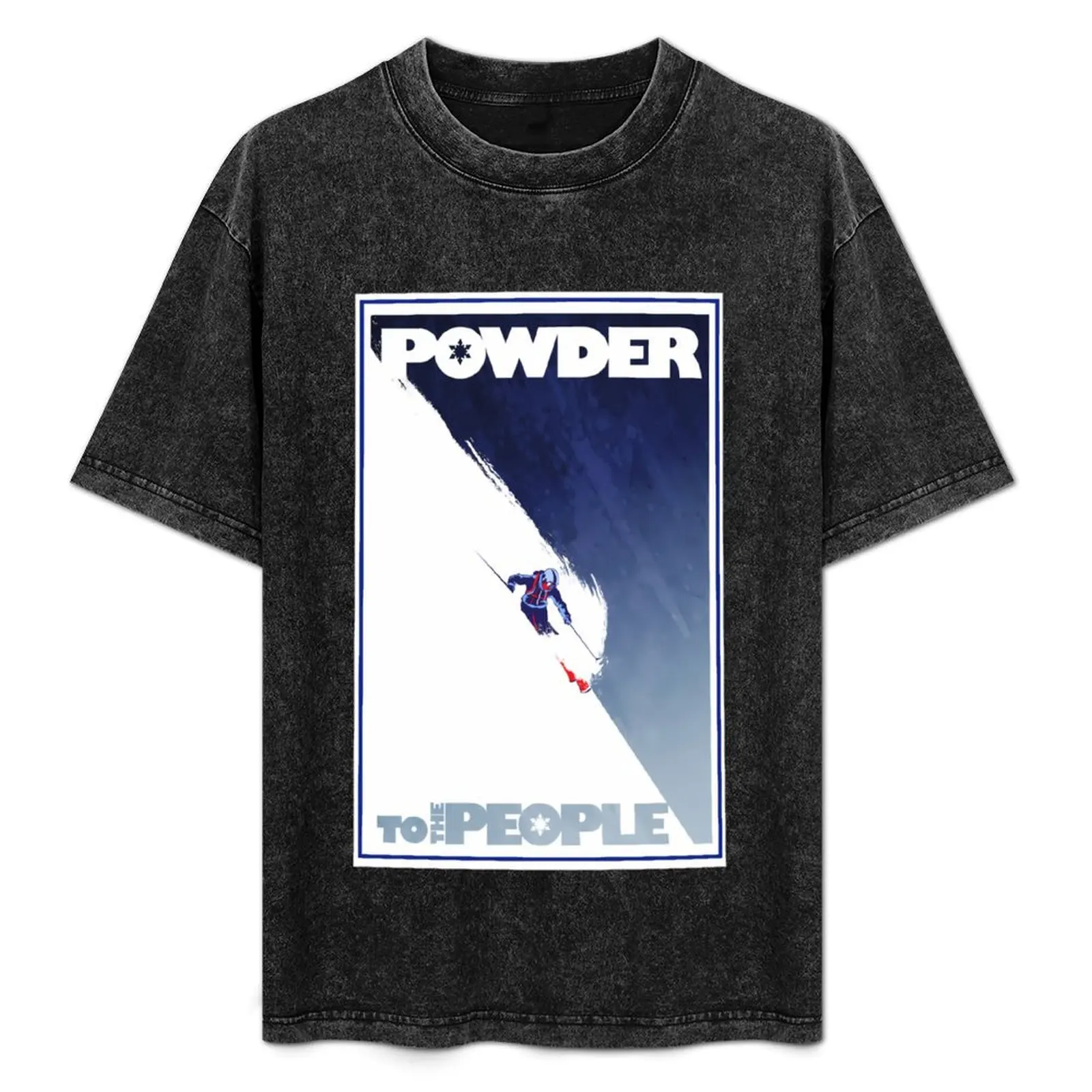 

Powder to the People T-Shirt Outdoor Work Short Sleeve Top