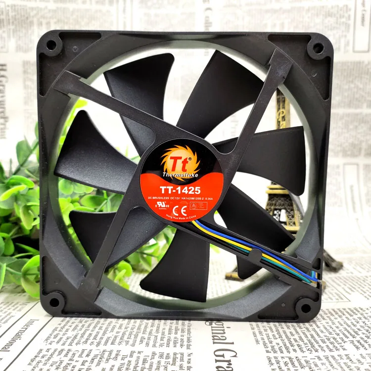 

TT-1425 14025 DC12V 0.34A CASE 14CM COOLING FAN