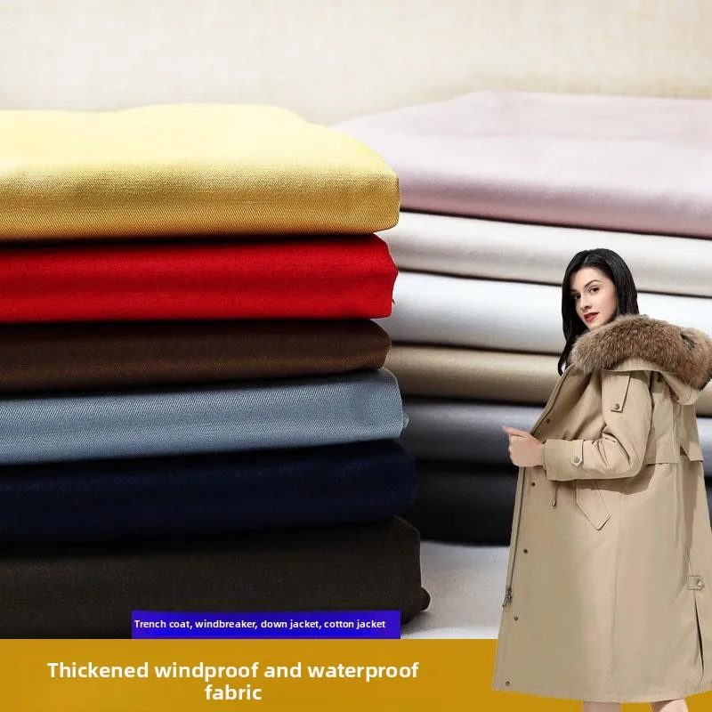 

Высококачественная пуховая ветровка Jaet Thiened, водонепроницаемая однотонная ткань для тепла и защиты в холодную погоду