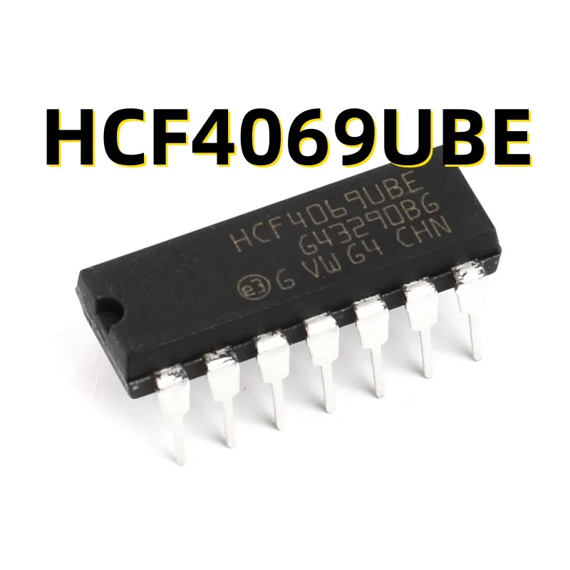 10pcs HCF4069UBE DIP14