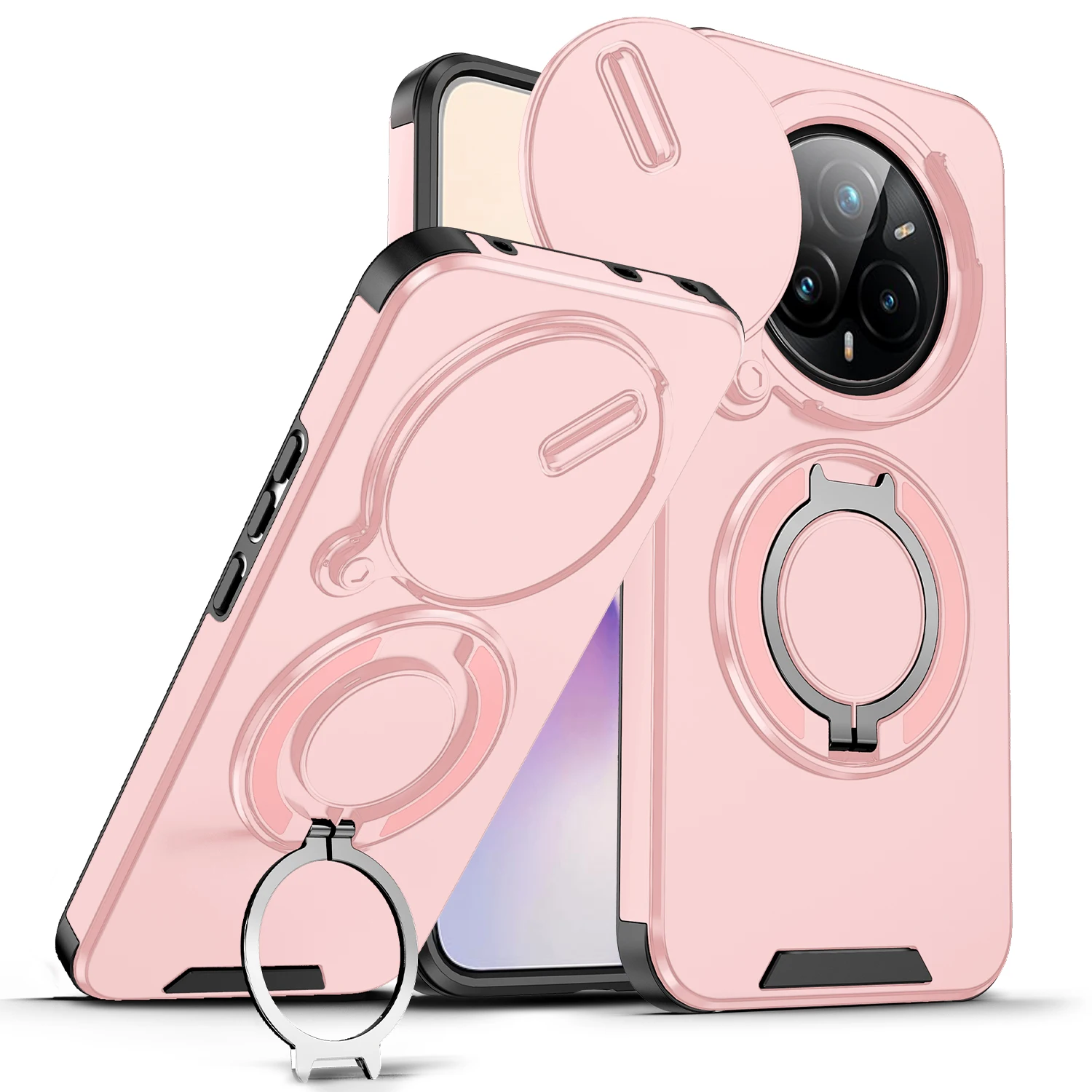 

For Realme 15 5G Magnetic Cases for Realme 14X 14Pro Plus 5G 15 Wireless Charging Lens Protective Silicone Soft Cover Phone Case
