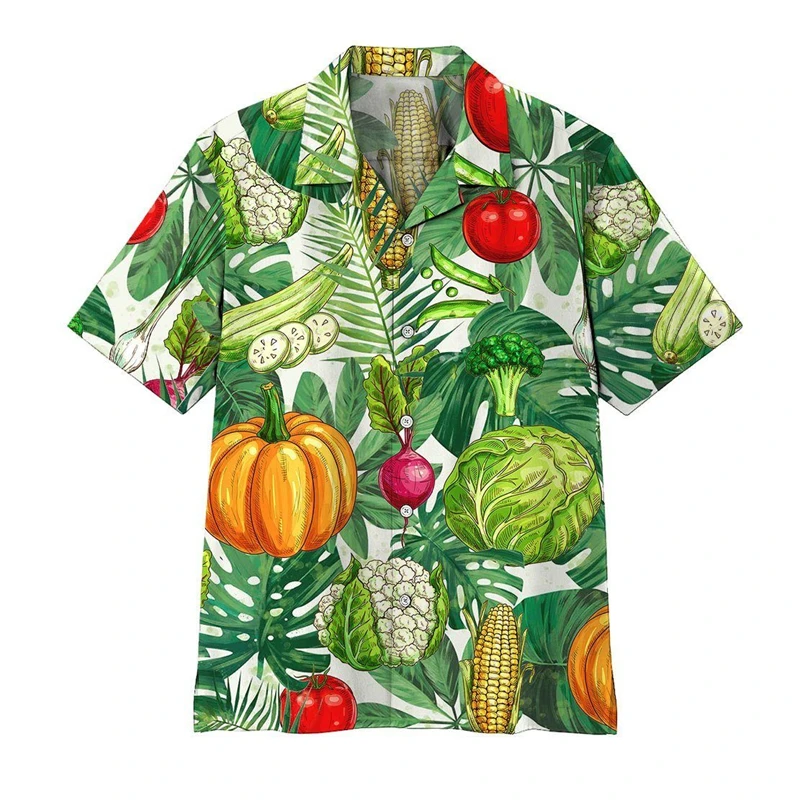 2025 Summer Coconut Tree Men Hawaiian Shirt 3d Plant Shirt For Men Flower Print Plus Size Hawaiian Shirts Beach Flower Shirt 6xl
