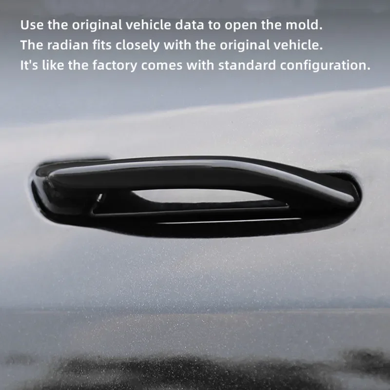 Car Antifreeze Door Handle for New Tesla Model Y/3/3+ Highland 2024 Frost Proof Door Handle Patch Cover Car Modification Parts