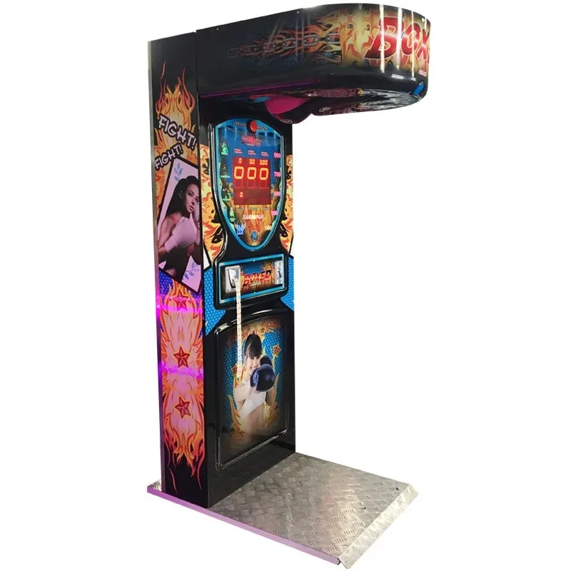 

Boxing machine venting force measurement video game city boxing dragon fist cola machine comfortable pressure boxing coin