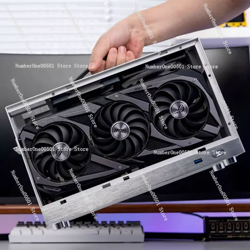 

Корпус Mini-ITX S400 S300Pro: портативный настольный компьютерный корпус с компактным дизайном и портом Type-C для сборки игрового ПК