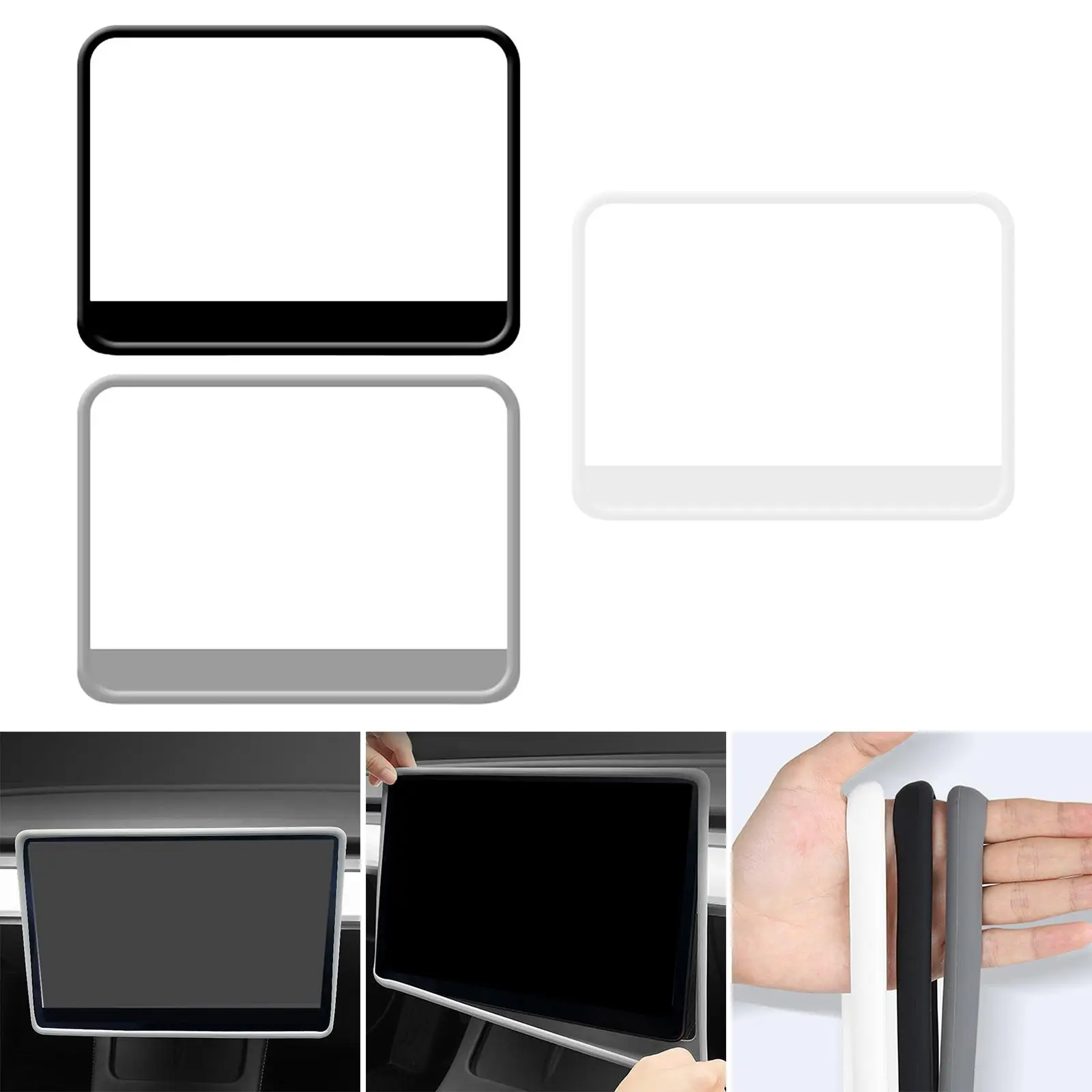 Navigation Screen Protector Frame Central Control Easy to Install Premium Spare