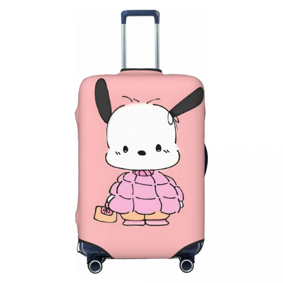 

Custom Anime Pochacco Luggage Cover Protector Funny Travel Suitcase Protective Cover for 18-32 Inch