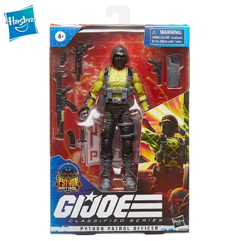 

Новый оригинальный Hasbro G.I. Joe Classfied Series PATROL OFFICER Коллекция экшн-фигурок Игрушки