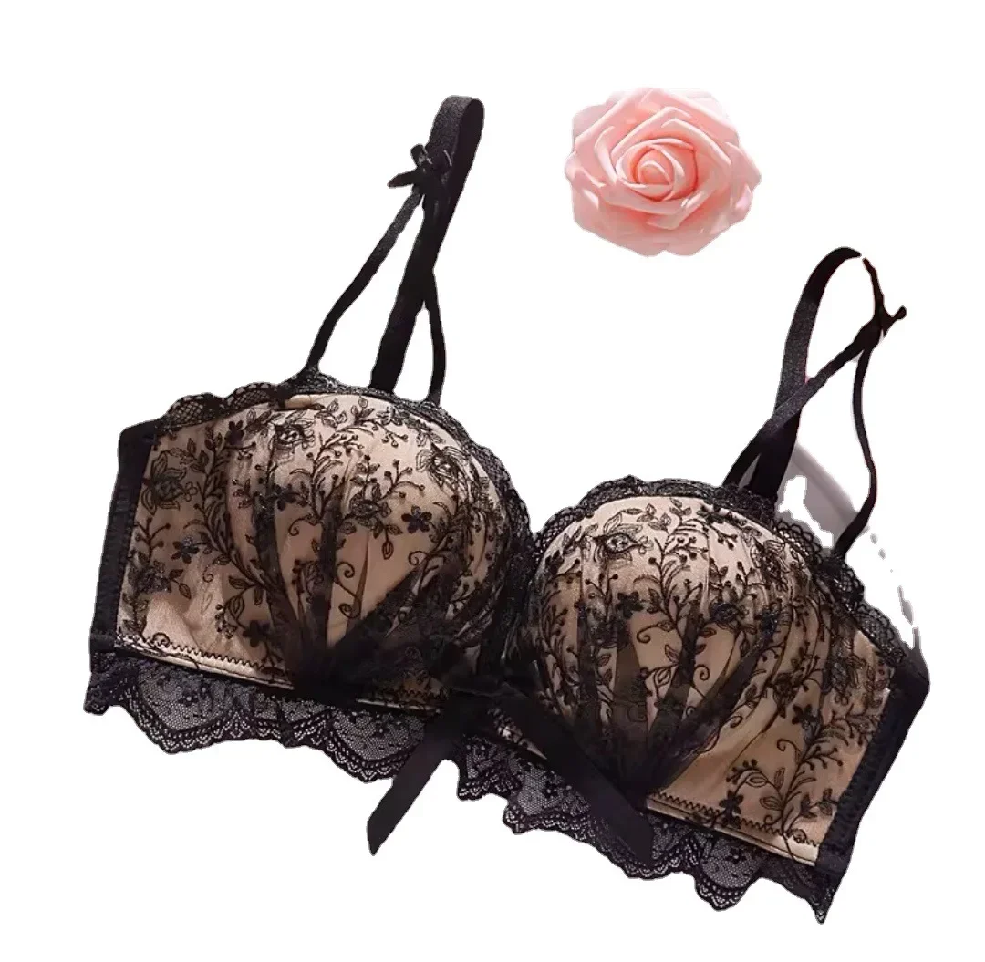 Push Up Bralette Seamless Bra for Women Strapless Lingerie Black Korean Sexy Bras Lady Underwear Lenceria Para Damas Ropa Mujer