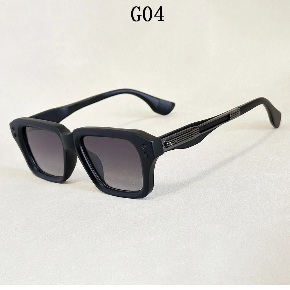 Retro Sonnenbrille Männer Vintage Quadrat Sonnenbrille Frauen Luxus Designer Mode Gläser Dropshipping Gafas De Sol Hombre Zonnebril – Detail 7