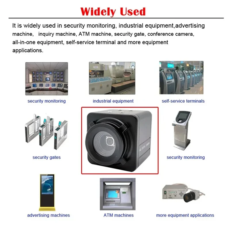 Webcam USB 4K FULL-Industriale PC Laptop Video Messa a fuoco automatica da 8 MP Fotocamera USB Sensore IMX179 OTG UVC Plug & Play