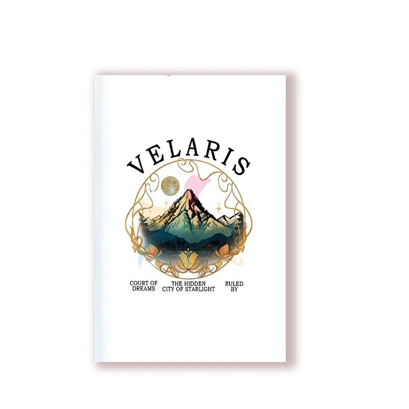 3 Potongan/Lot-Velaris City ACOTAR A5 Notebook Velaris Court Of Dreams Journal The Night SJM Merch City of Starlight Velaris ﻿
