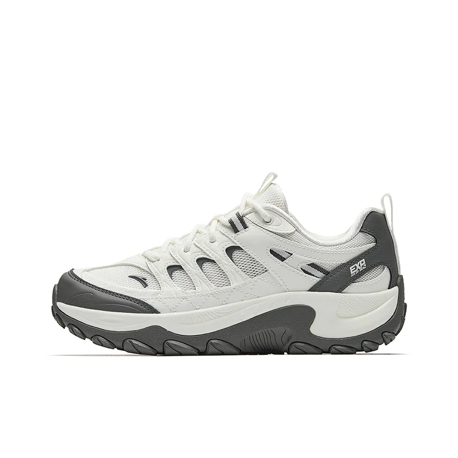 

Anta Cushioning Breathable Low top Casual Running Shoes Women's Ivory White Volcanic Ash 922515581-1