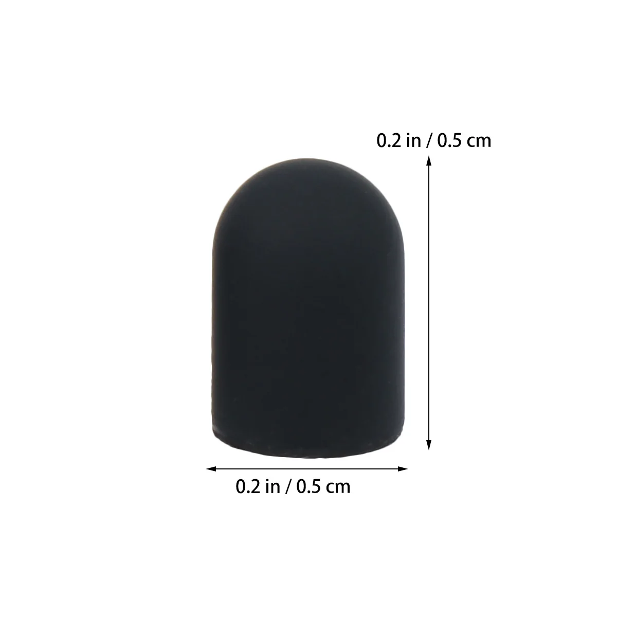 Embout de stylet capacitif en Silicone, 30 pièces, couvercle de pointe muette de remplacement pour stylo tactile, aucun bruit, installation facile, sans outils