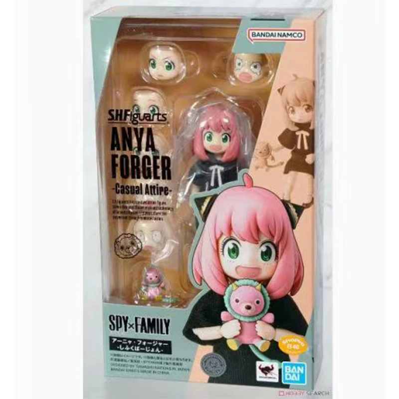 

Bandai натуральная модель SPY FAMILY, комплект аниме-фигурок SHF Anya Forger, повседневная одежда, экшн-фигурка, коллекция, модель, детские игрушки, подарки