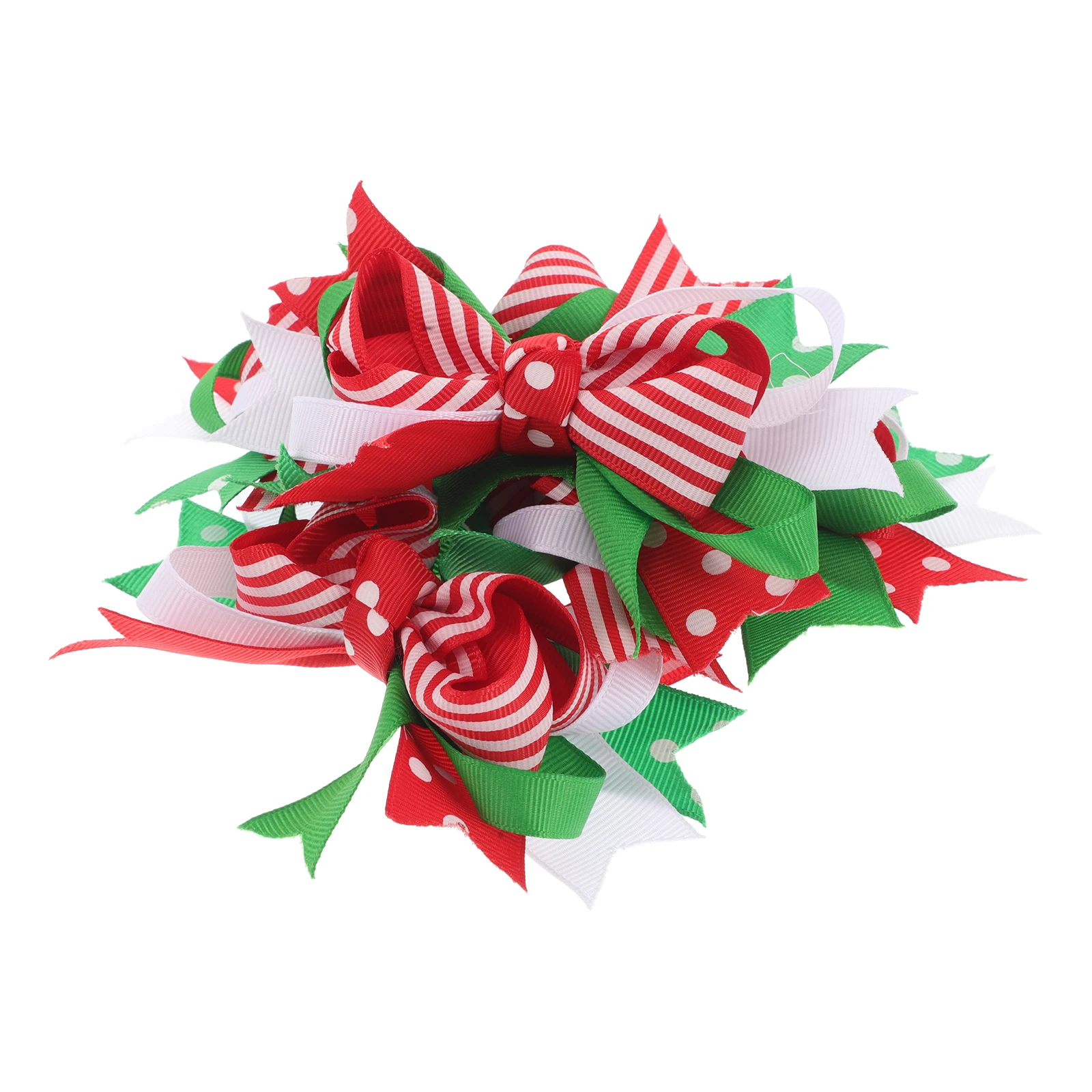 

4Pcs Green Christmas Hair Clips for Baby Girls Cute Bowknot Bows Kids Holiday Hair Accessories Festive Hairpins Xmas Barrettes
