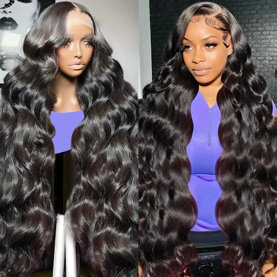 

13x6 Body Wave Lace Front Wigs Human Hair 30 40 Inch Hd Transparent Lace Frontal Wigs For Black Women Brazilian Wigs