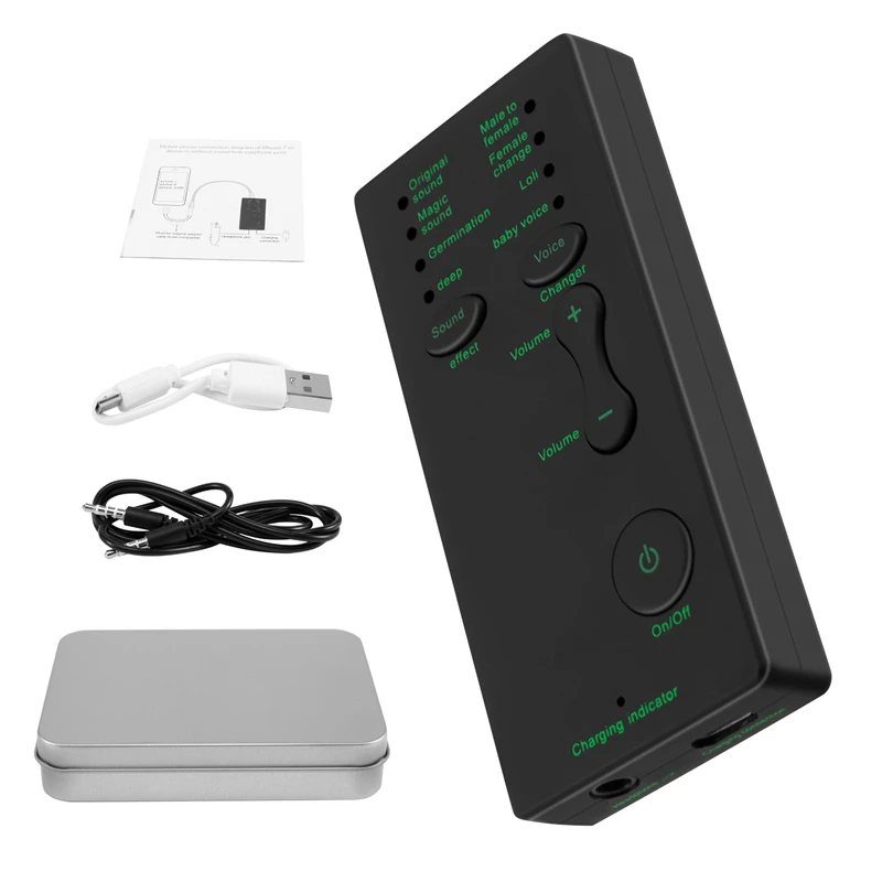 

Voice Changer 7 Different Sound Changes Device For Computer Laptop Mobile Phone