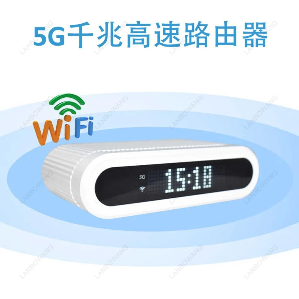 5G Gigabit Global Portable WiFi6 Wireless Router, Built-In E-SIM, Mobile Hotspot For Gaming Live Stream Broadband