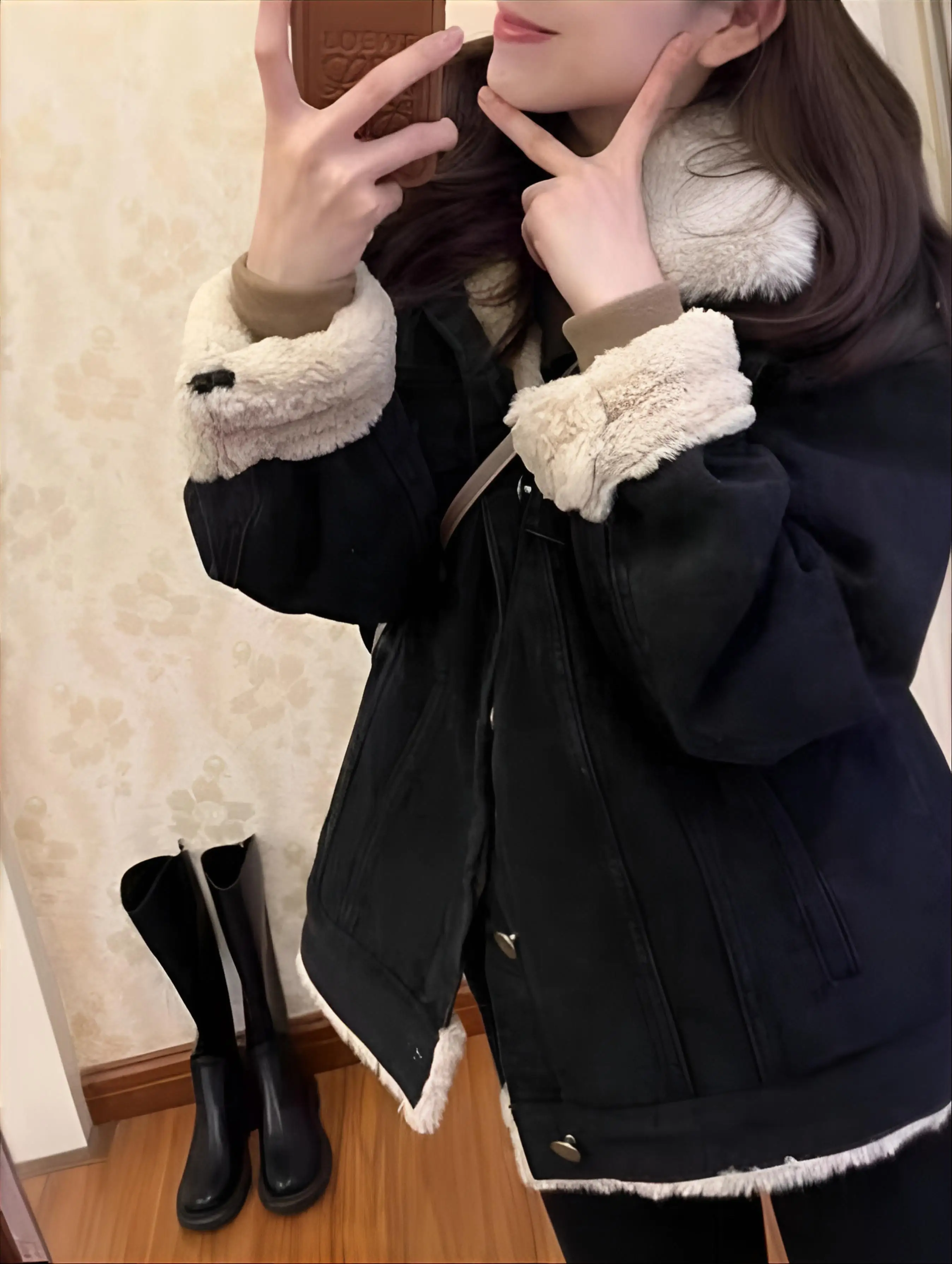 

Джинсовые пальто, зимние меховые плюшевые женские осенние лоскутные жилеты для девочек, легкий лоскутный жилет с защитой от запаха для девочек, OL