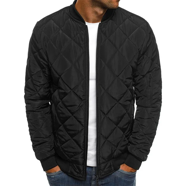 NONE Baseball Jacket Black M 3