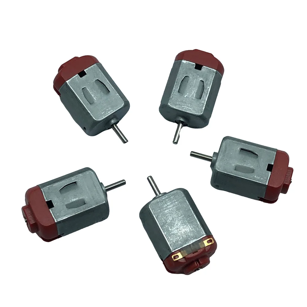 5Pcs Hobby130 DC3V 16500Rpm Motor Micro Mini High Speed Motor For DIY Handmade 4WD Toy Motor Accessories 4 Colours