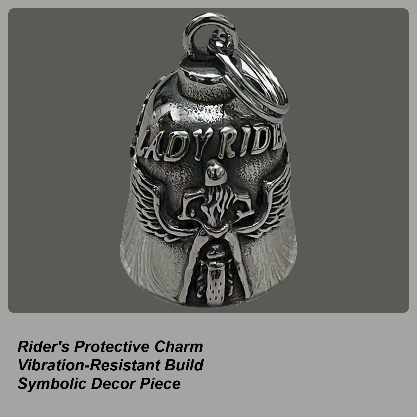 

Мотоциклетный звонок для езды, безопасный 3D тисненый мотоциклетный звонок, украшение для езды на велосипеде, для путешествий на большие расстояния, круизные приключения