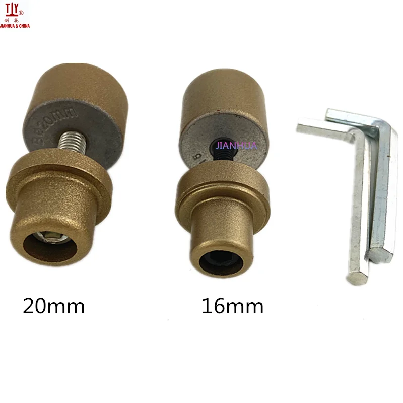 Sanitair Gereedschap 2 stuks 16/20mm PPR Waterleiding Lassen Onderdelen Sterven Hoofd, plastic Pijp Lassen Onderdelen Pijp Soldeerbout Nozzles