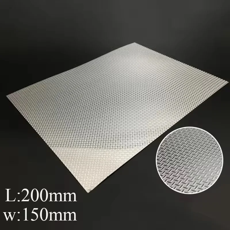 1 pièce Plaque de protection métallique argentée de simulation pour camion RC Tamiya 1/14, compatible Scania 770s R620 R470, Benz 1851, Man, Pièces DIY