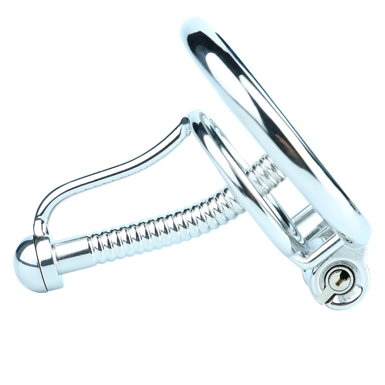 FRRK 8.5 مللي متر مجرى البول السبر المكونات الذكور العفة قفص القضيب جهاز القضيب قفص الامتناع عن ممارسة الديك ألعاب الكبار تصاعدية #5