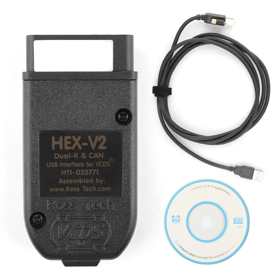 واجهة VAGCOM VCDSCAN HEX V2 تحديث 21.3 لشركة فولكس فاجن لأودي لسكودا لمقعد اللغة الإنجليزية أدوات تشخيص السيارات السيارات