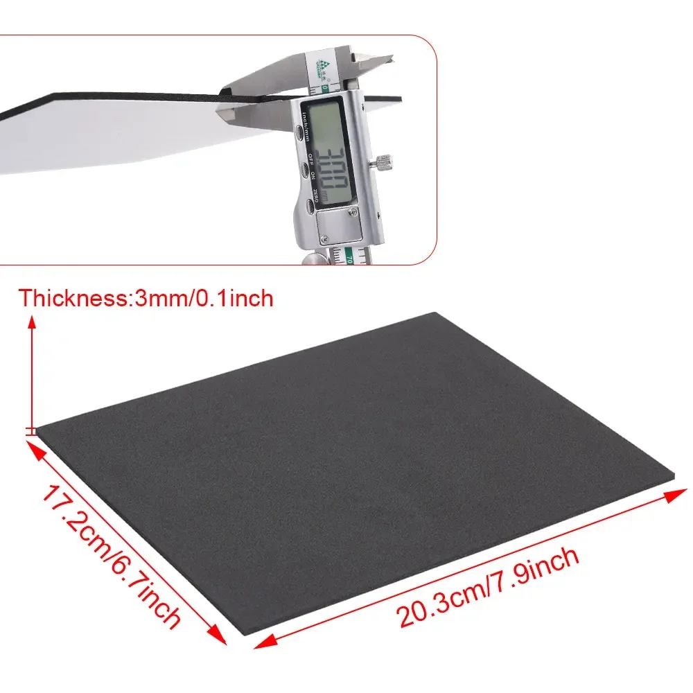 10pcs Adhesive EVA Foam Board Insulation 3mm Thickness 203*172mm for 3.2V 280Ah 320Ah 310Ah 90Ah Lifepo4 Battery Pack Diy Use