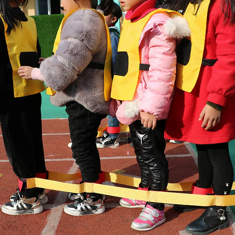 Riesige Karnevalsspiele für Erwachsene und Kinder im Freien, 3/4/5/8/10-beinige Rennbänder, Teambuilding, Aktivitäten, Partygeschenke, Spaß, Sport – Detail 3