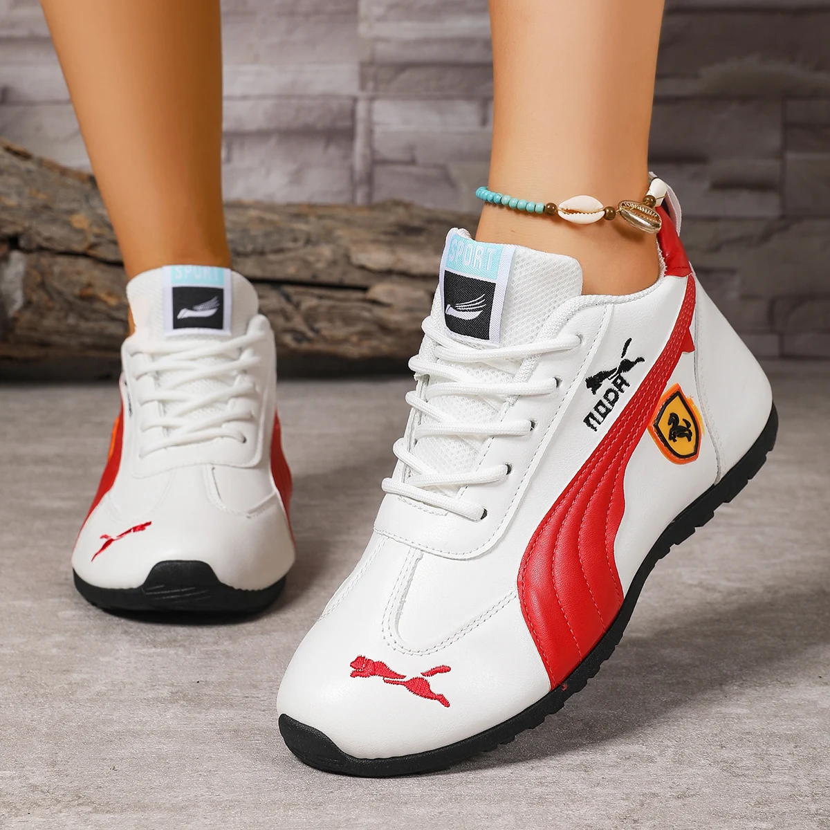 Women's Sneakers Fashionable Mesh Sneakers Women's Casual Thick Walking Designer Luxury Women's Shoes Zapatillas De Mujer image 5
