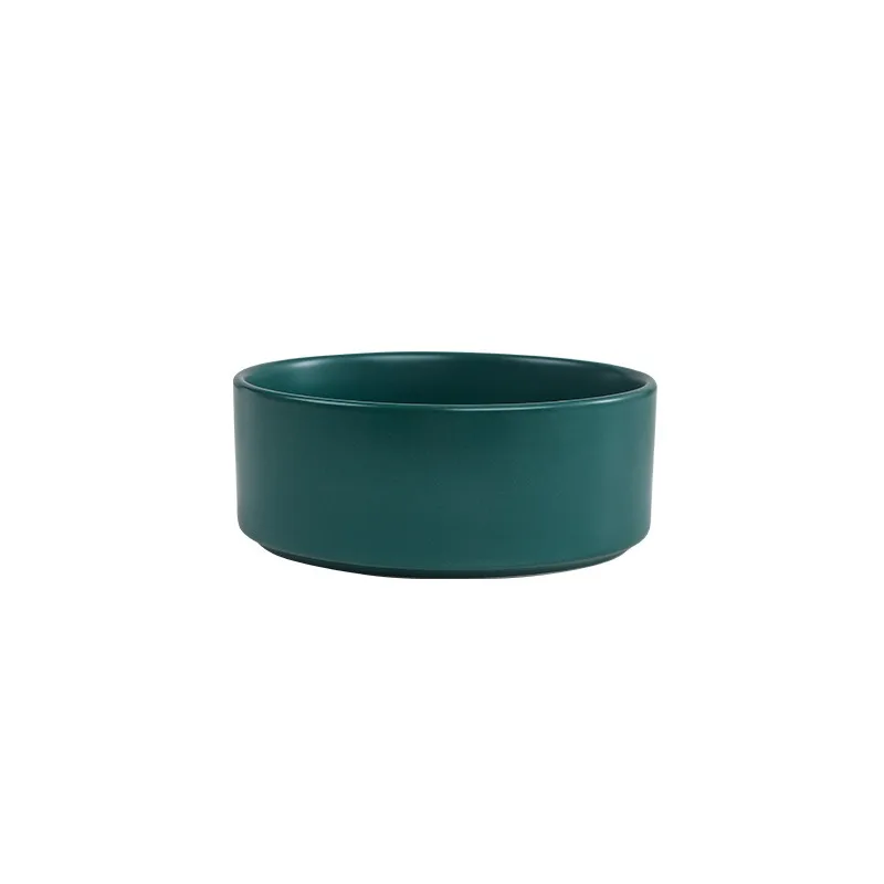 Orthopedic Raised Feeder for Pet Neck Protection Elevated Double Dog Cat Bowls with Wooden Stand Food Water - view 5