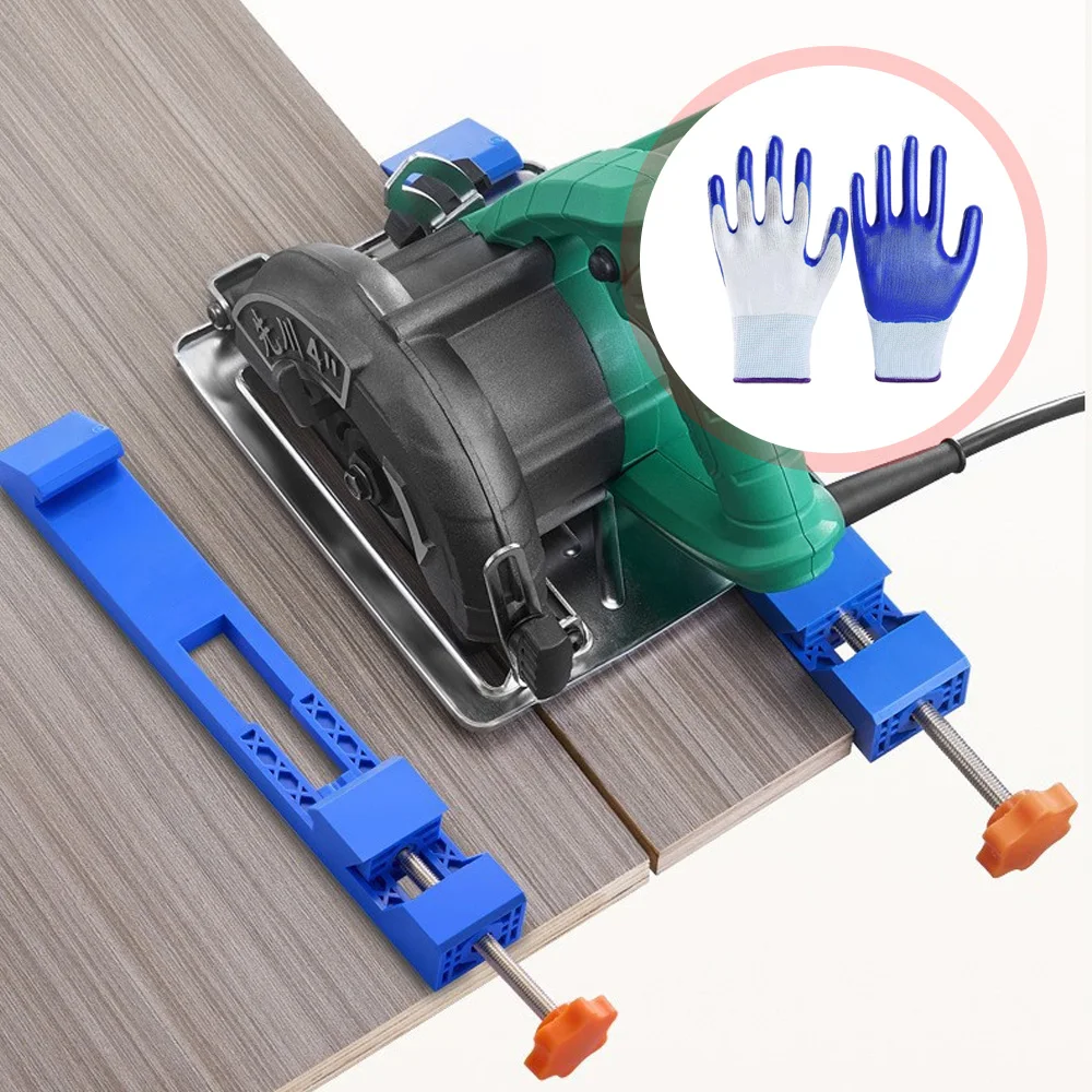 

Приспособление для быстрой фиксации электрической циркулярной пилы Регулируемый зажим для циркулярной пилы Точная резка древесины Приспособление для фиксации фрезерования Зажимы для позиционирования