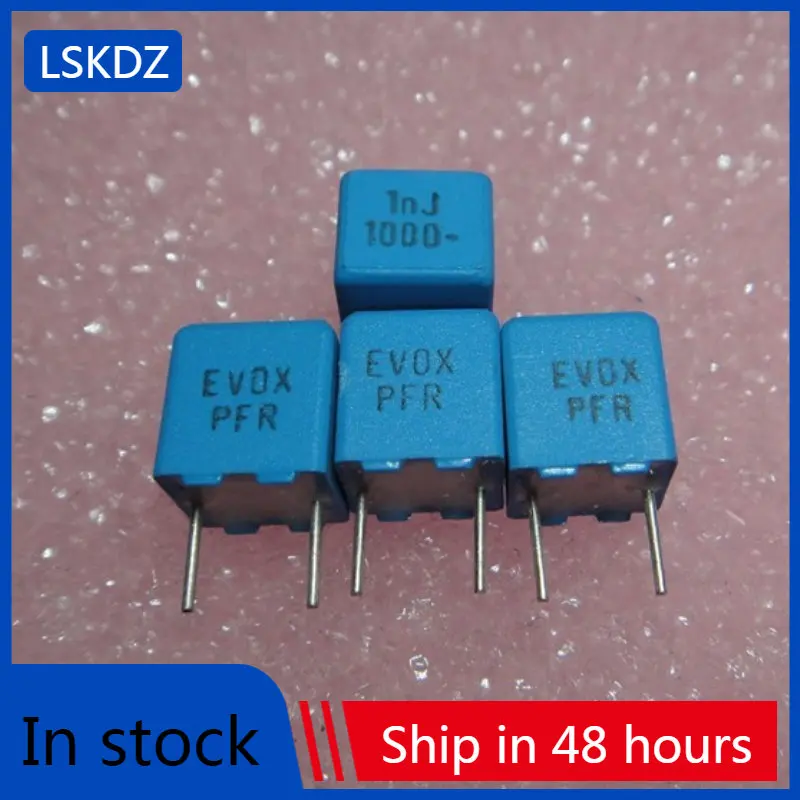 20-100PCS EVOX PFR5 0.001uf/1000v 1000pf 1.0nf 1n0 102 New film capacitance 5MM