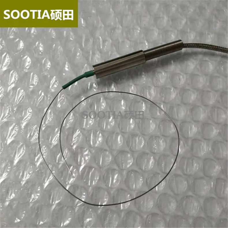 Type K extremely fine armored wire thermocouple high temperature 1250℃ diameter 0.5mm flexible