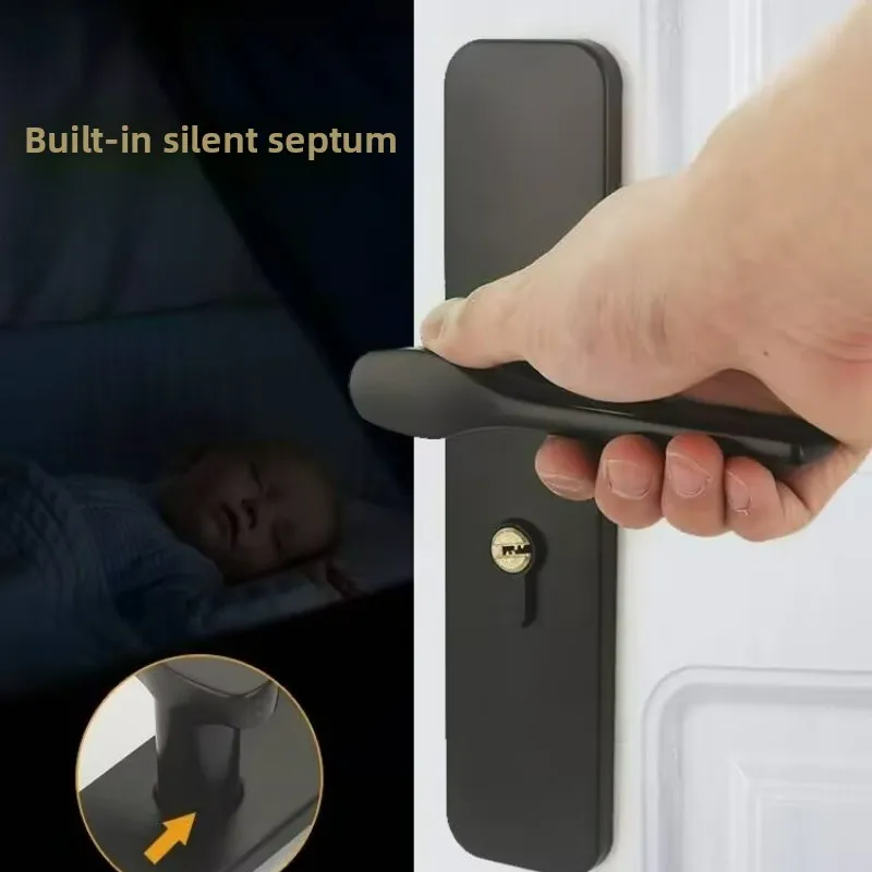 indoor-bedroom-silent-magnetic-door-lock-household-wooden-door-lock-universal-split-lock